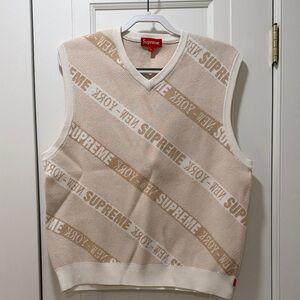 Supreme Stripe Sweater Vest